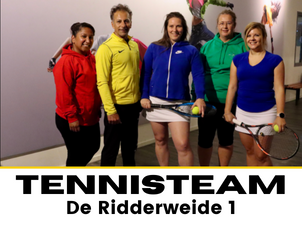 MA Lifestyle club sponsor tennisteam Ridderweide 1